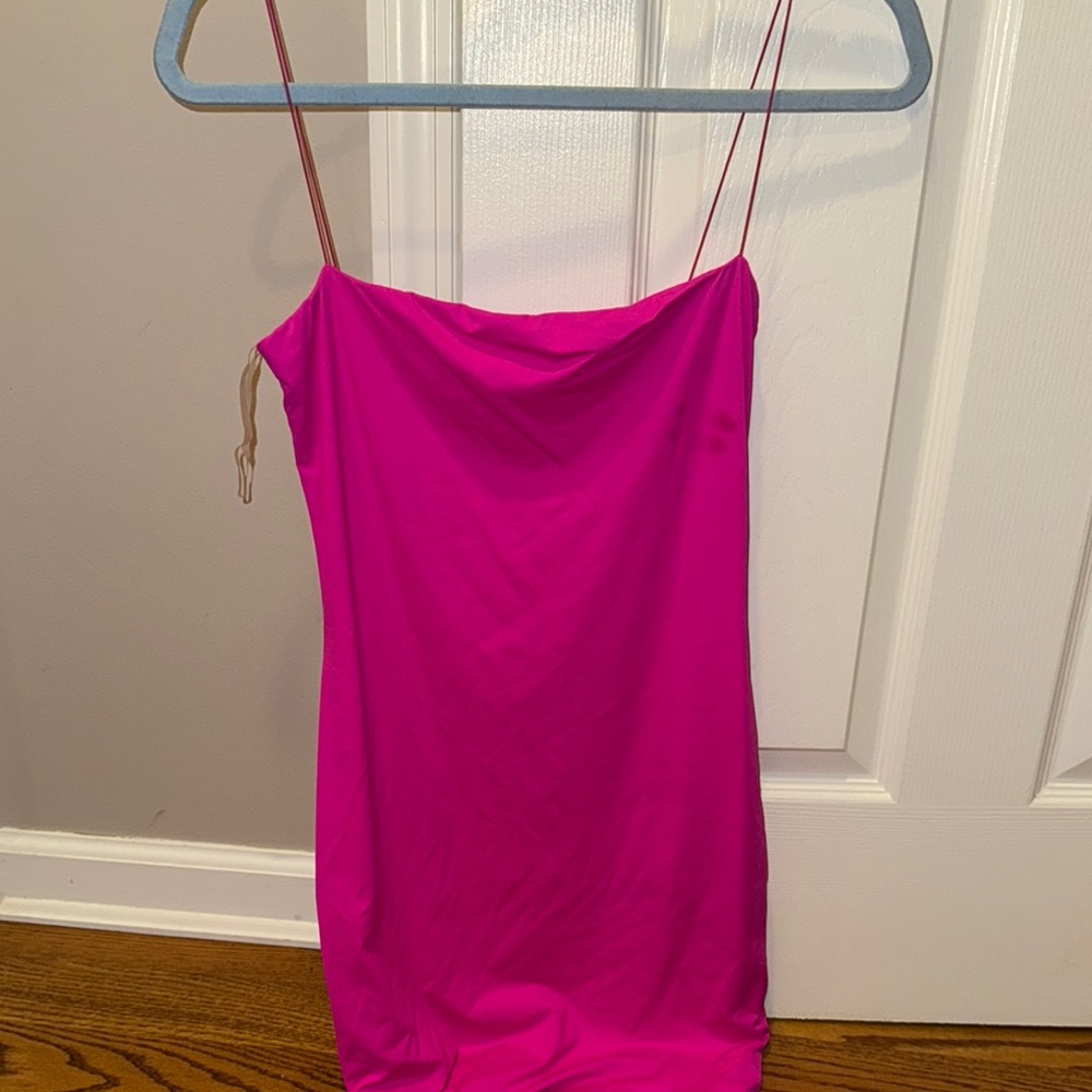 Meshki Pink Mini Dress